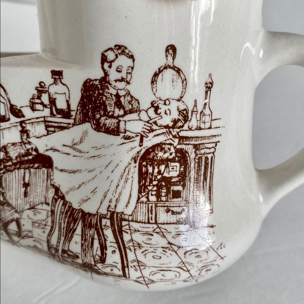Mustache Shaving cup vintage